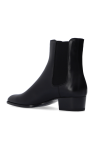 Saint Laurent BLACK 'Wyatt' Chelsea boots