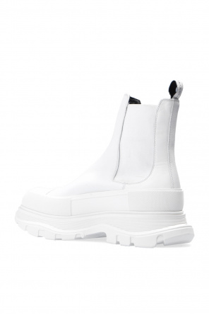 Alexander McQueen Chelsea boots with chunky sole