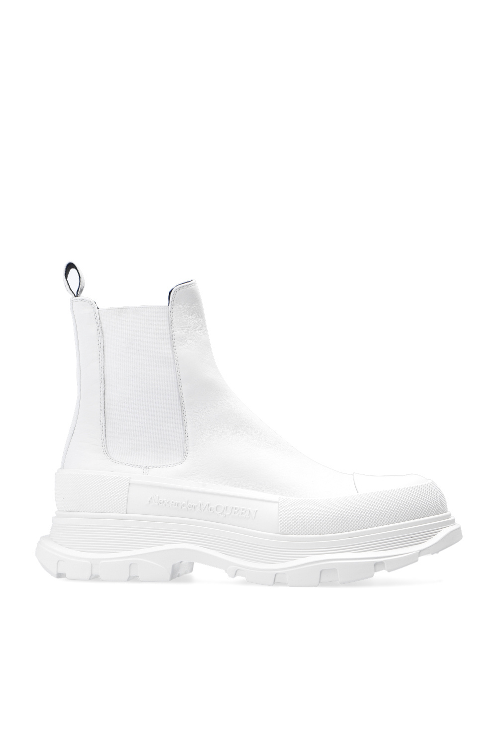 Alexander McQueen Chelsea boots with chunky sole