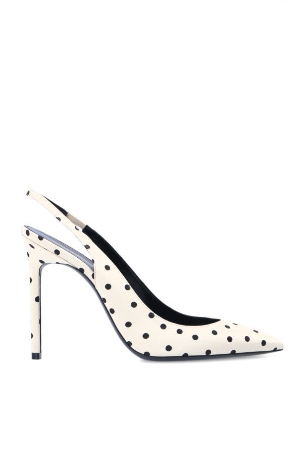 Saint Laurent ‘Anja’ patterned stiletto pumps