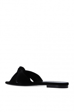 Saint Laurent ‘Bianca’ slides