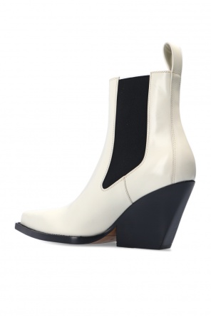 Bottega Veneta ‘BV Lean’ heeled ankle boots