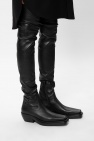 Bottega Veneta BLACK ‘BV Lean’ over-the-knee boots