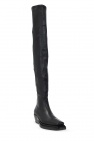 Bottega Veneta BLACK ‘BV Lean’ over-the-knee boots