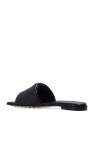 Bottega Veneta ‘The Rubber Lido’ leather slides