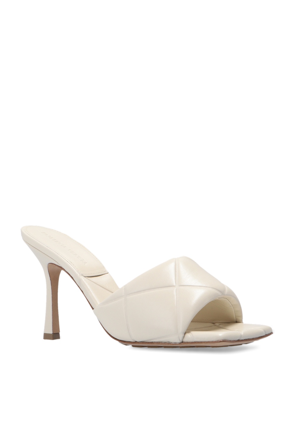 Bottega Veneta ‘BV Rubber Lido’ heeled sandals