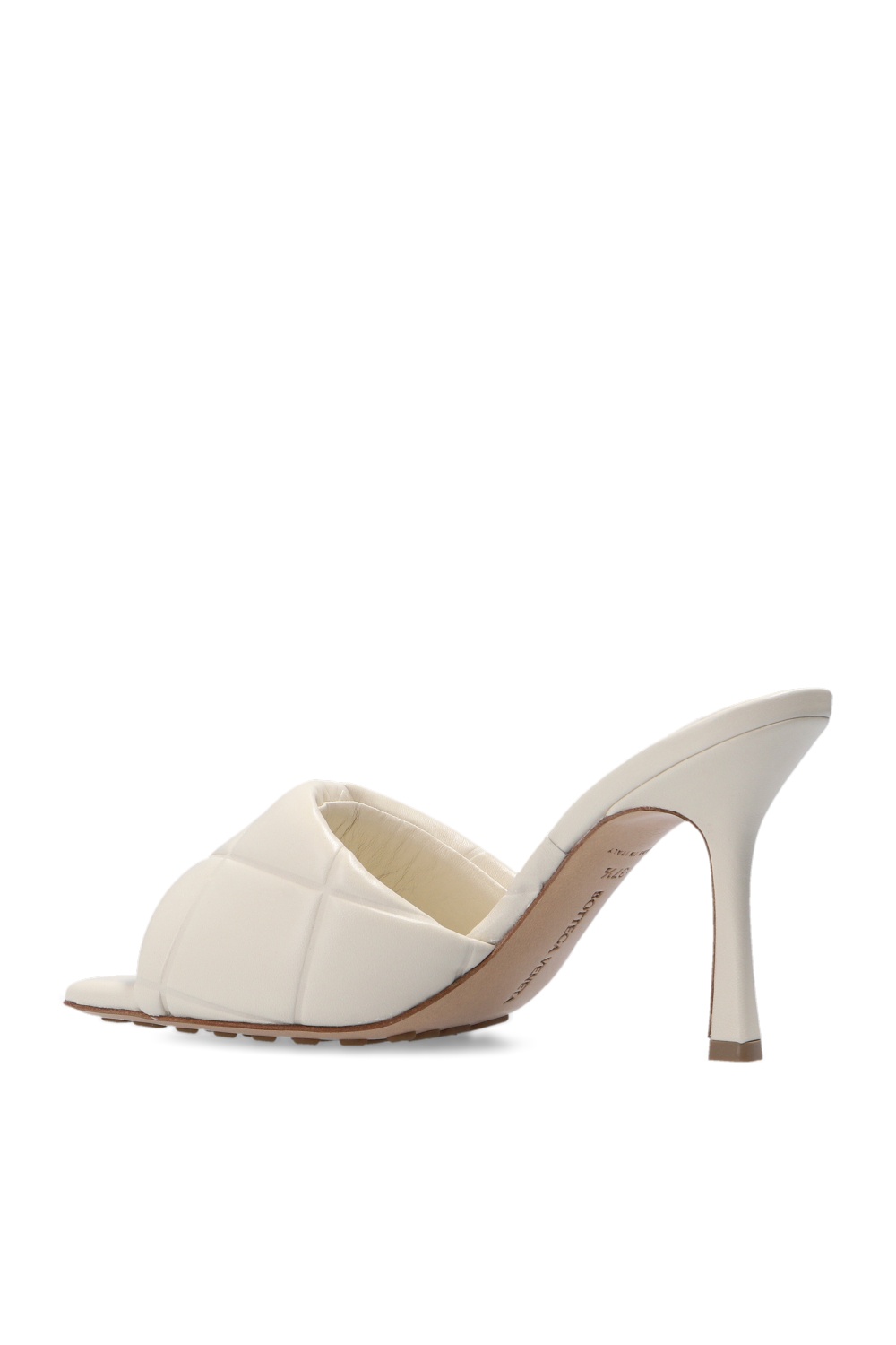 Bottega Veneta ‘BV Rubber Lido’ heeled sandals