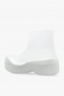 Bottega Veneta WHITE ‘Puddle’ rain boots