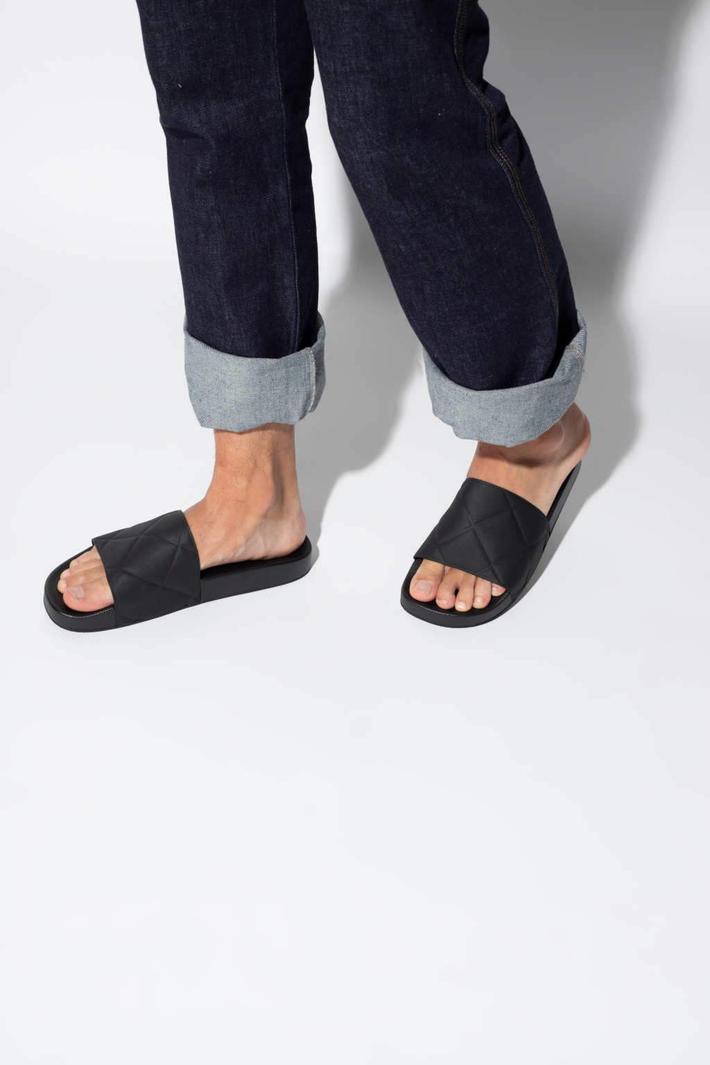 Bottega Veneta Patterned slides