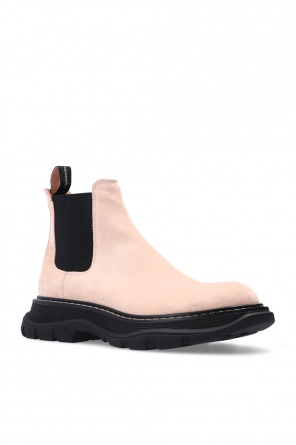 Alexander McQueen Chelsea boots on flagship sole