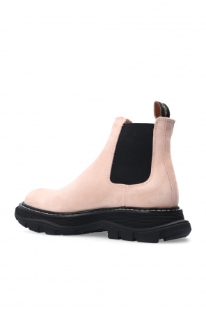 Alexander McQueen Chelsea boots on flagship sole