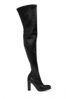 Alexander McQueen BLACK Over-the-knee boots