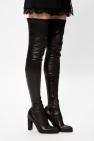 Alexander McQueen BLACK Over-the-knee boots