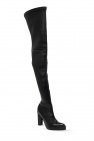 Alexander McQueen BLACK Over-the-knee boots