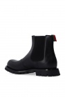 Gucci GUCCI BRANDED LEATHER ANKLE BOOTS