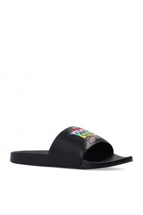 Gucci Rubber slides with logo