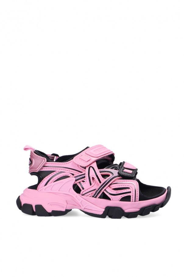 Balenciaga Kids ‘Track’ sandals with logo