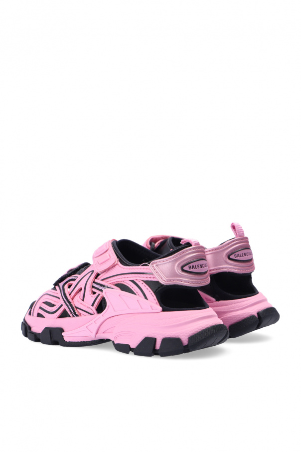 Balenciaga Kids ‘Track’ sandals with logo