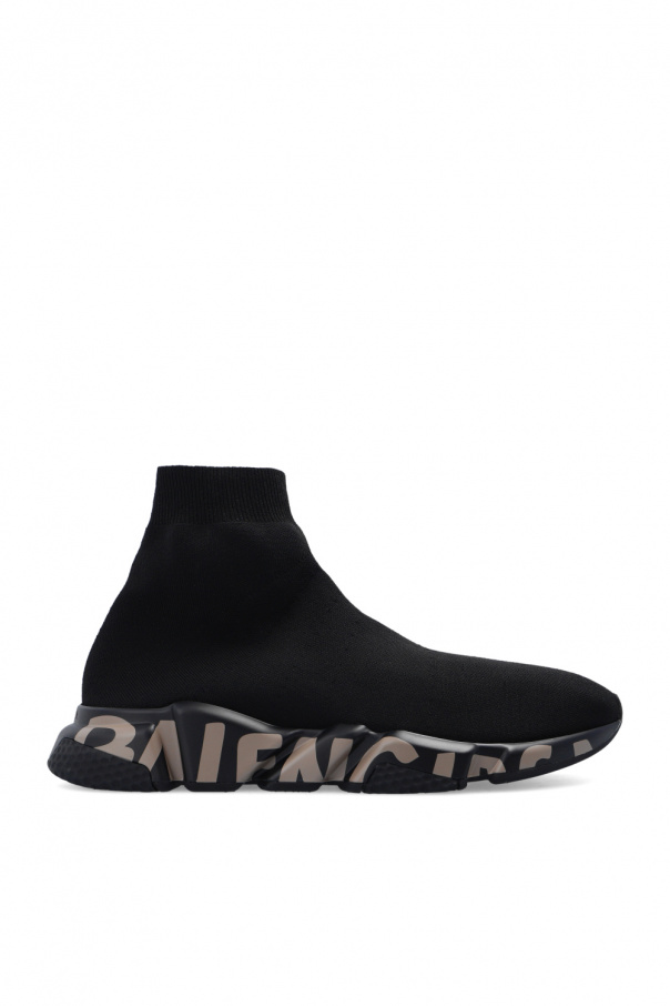 Balenciaga ‘Speed LT Graffitti’ Black sneakers