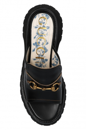 Gucci Platform slide sandals