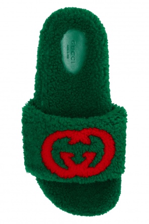 Gucci Merino wool slides