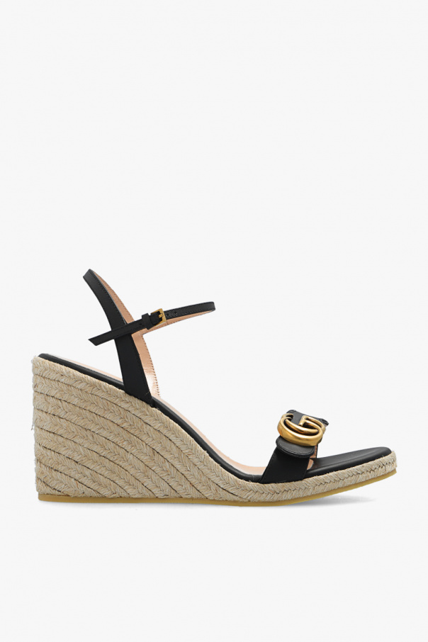 Gucci ace Wedge sandals