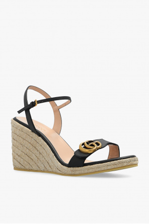 Gucci ace Wedge sandals