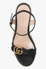 Gucci BLACK Wedge sandals