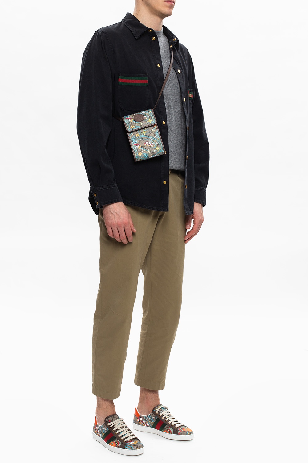 Gucci GUCCI Jumbo GG canvas jacket