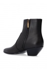 Saint Laurent ‘West’ leather ankle boots