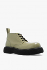 Bottega Veneta GREEN ‘Swell’ leather shoes