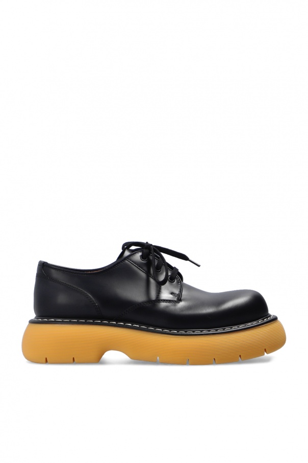 Bottega Veneta ‘The Bounce’ leather platform Sleek shoes