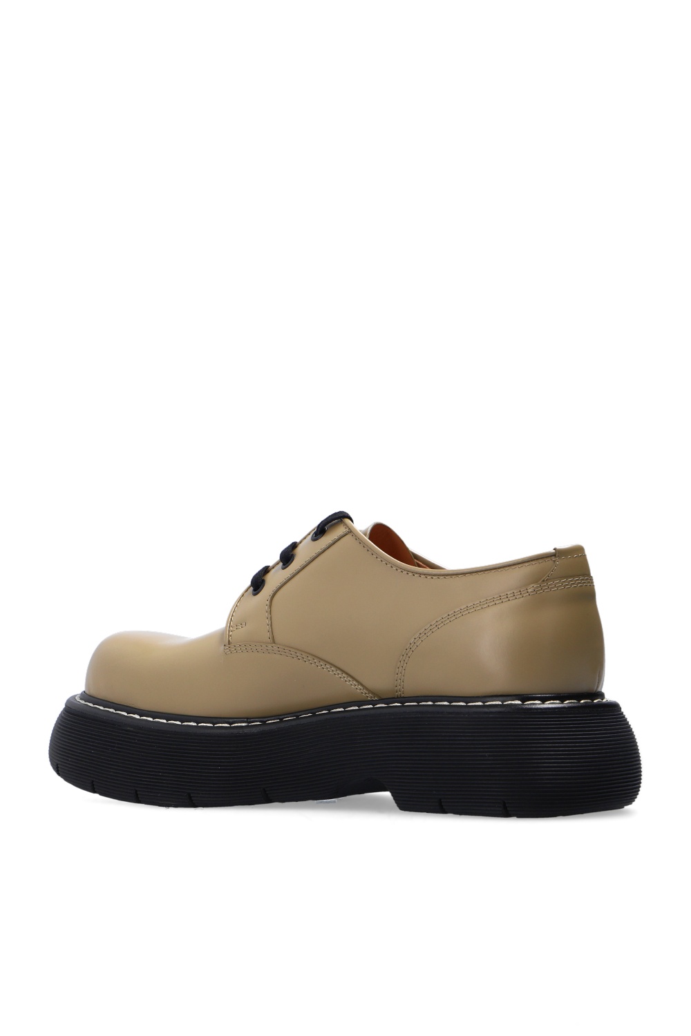 Bottega Veneta ‘The Bounce’ leather platform nero shoes