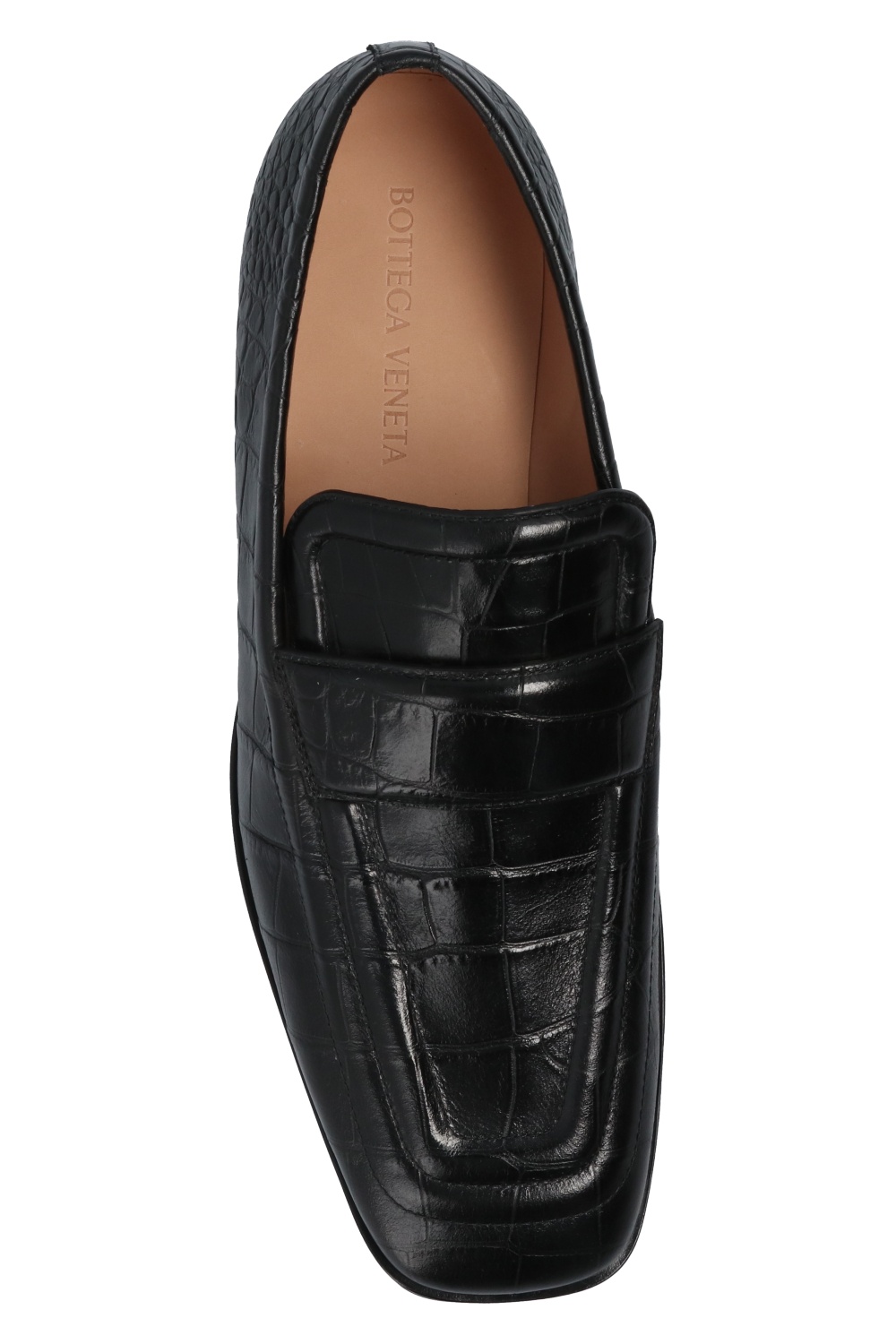 Saint Laurent Le Loafer Crocodile-Effect Leather Loafers