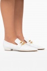 Bottega Veneta WHITE ’The Madame’ moccasins