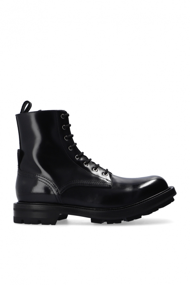 Alexander McQueen Leather boots