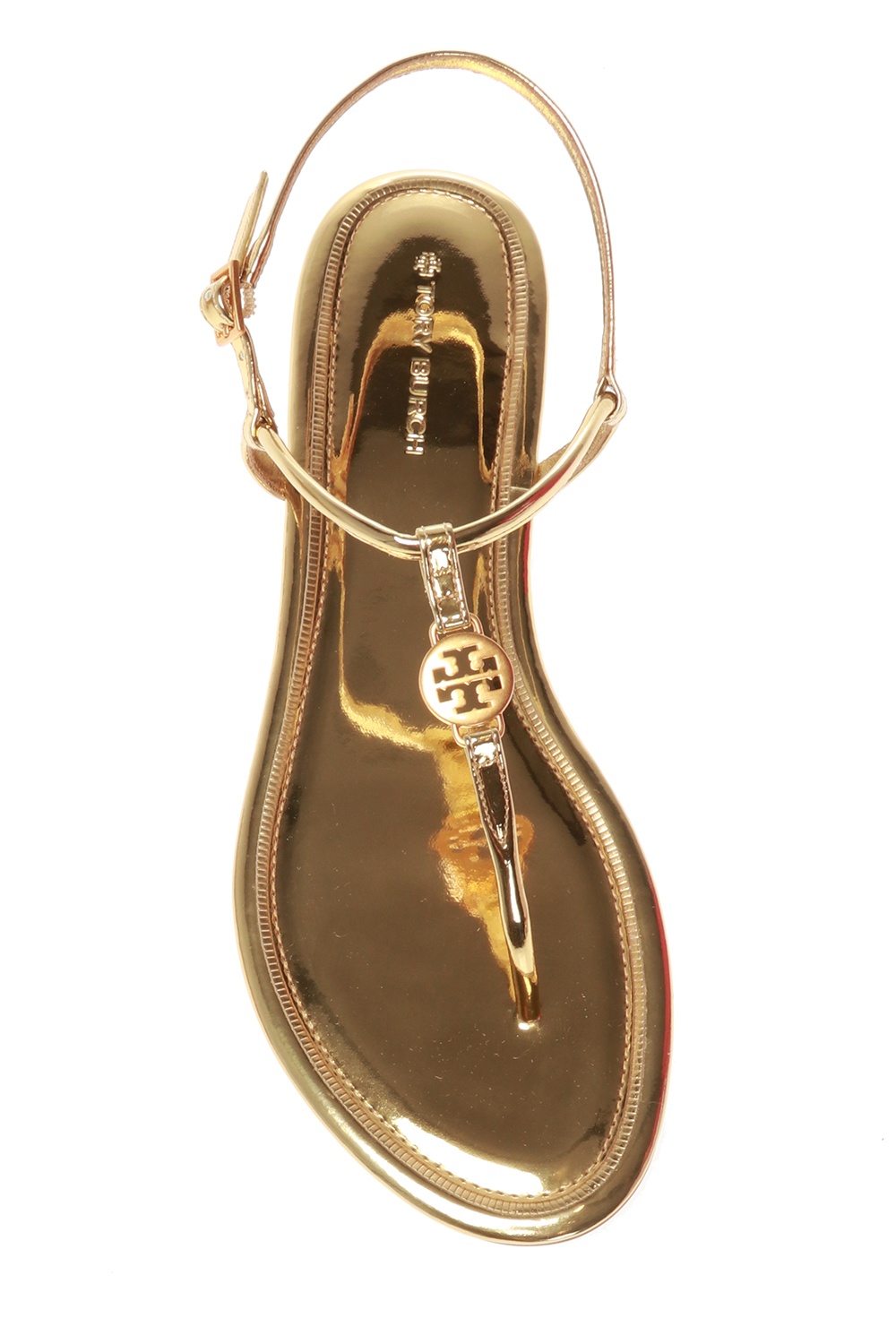 Gold Logo sandals Tory Burch - Vitkac TW