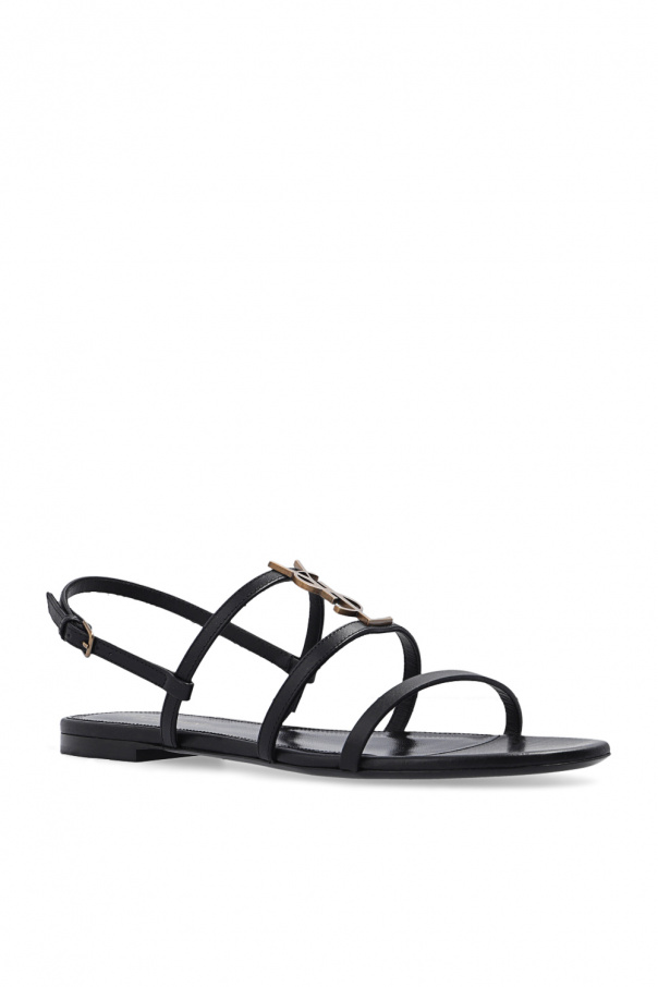 Saint Laurent ‘Cassandra’ leather sandals | Women's Shoes | Vitkac