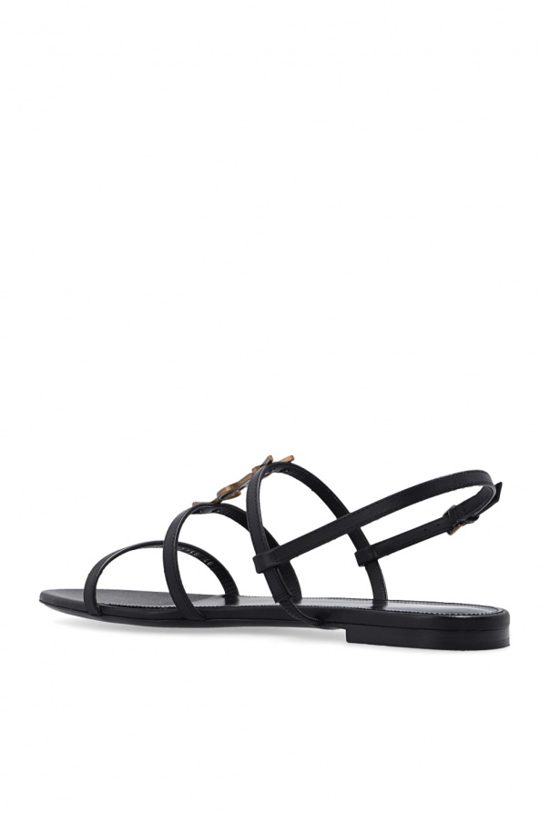 Saint Laurent ‘Cassandra’ leather sandals | Women's Shoes | Vitkac