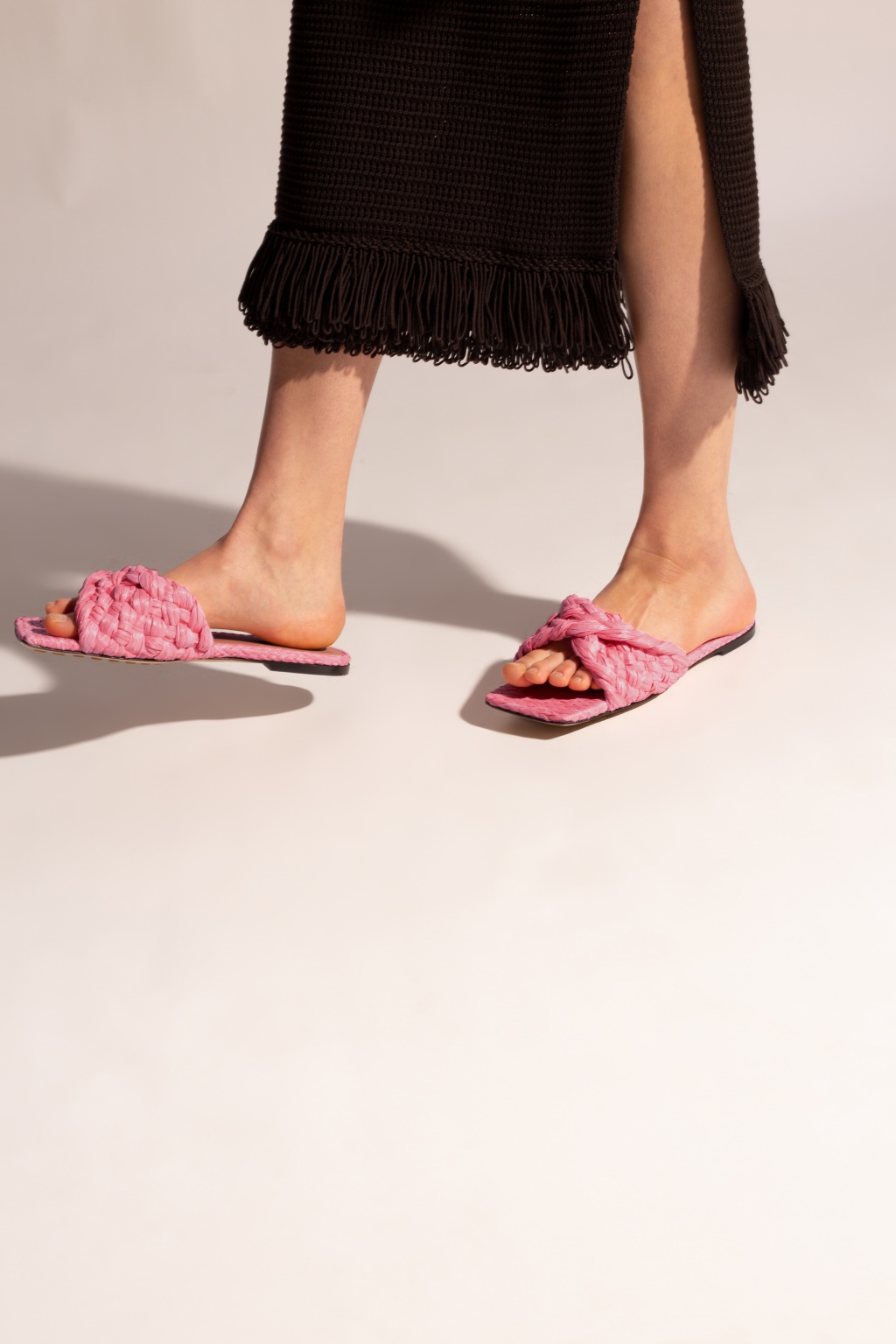 Bottega Veneta Women's Patch Mule Flat Sandals