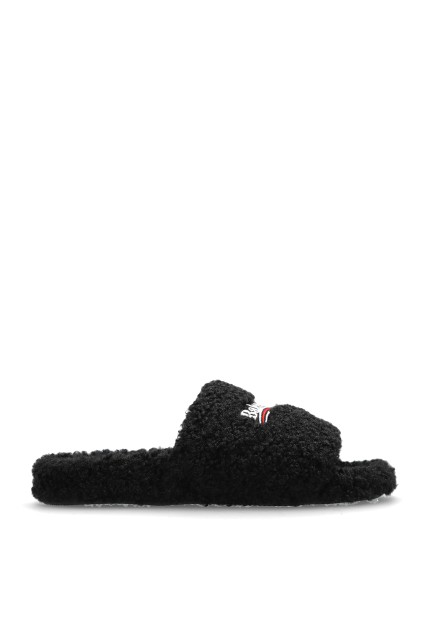 Slides with logo od Balenciaga