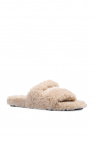 Balenciaga ‘Furry’ slides with logo