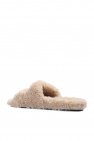 Balenciaga ‘Furry’ slides with logo