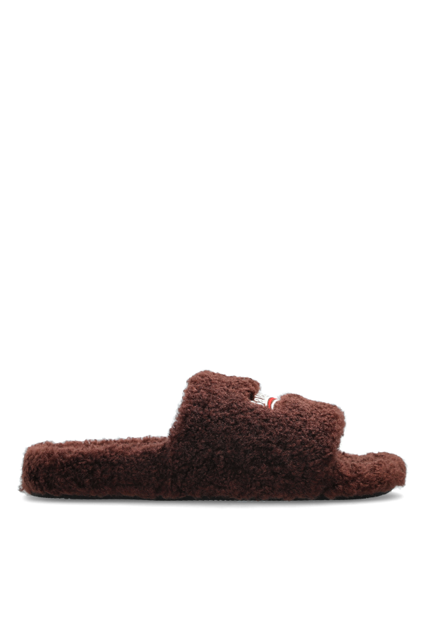 Futrzane slippers od Balenciaga