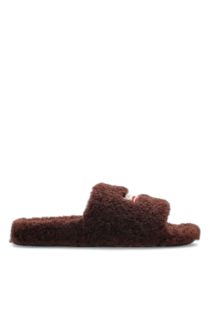 Futrzane slippers