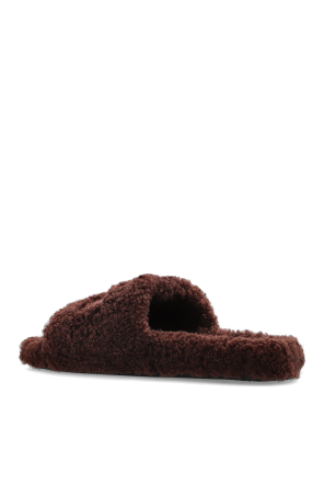 Balenciaga Futrzane slippers