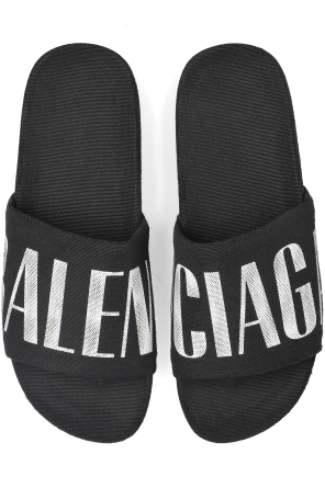 Balenciaga Chanclas con logotipo