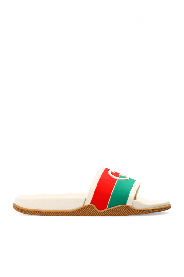 Gucci Slides with logo