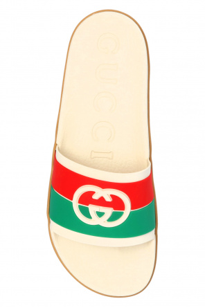 Gucci Slides with logo