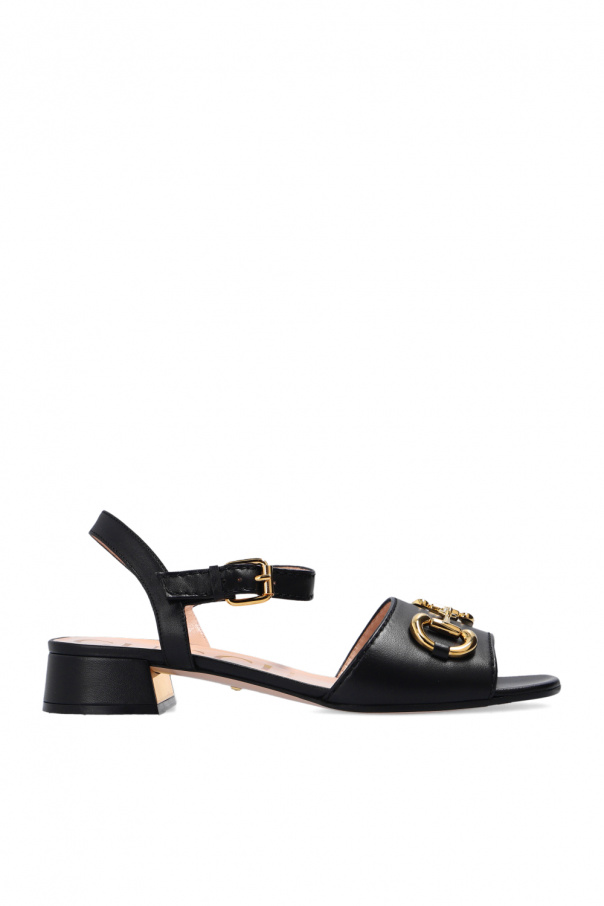 gucci zip ‘Charlotte’ heeled sandals
